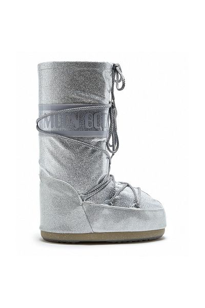 MOON BOOT 14028500-002 Icon Glıtter Silver