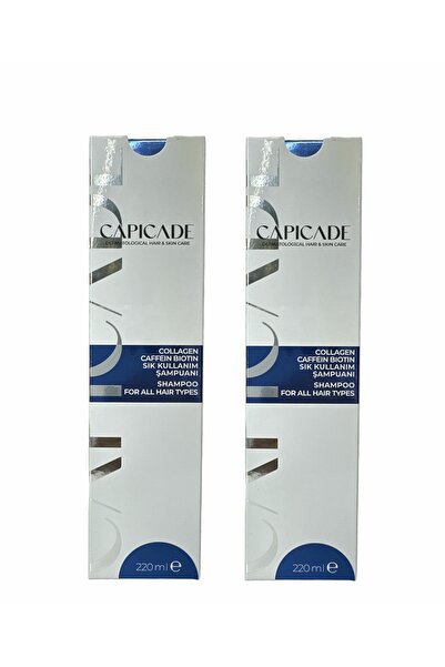 Capicade 2 Collagen Caffein Biotin Shampoo - 220 Ml