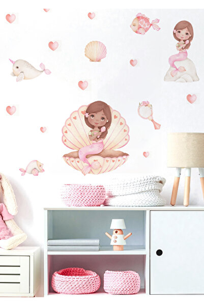 WALLHUMAN İnci Tanesi Çocuk Odası Duvar Stiickerı