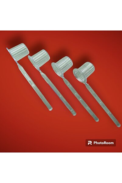 grasyahome 12 Adet Mika Origami Şekilli Kristal Şeker Baharat Kaşığı Reçel Ka...