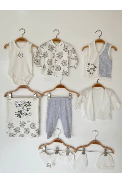 Puro Cotone Hastane Çıkış Seti 10 Parça