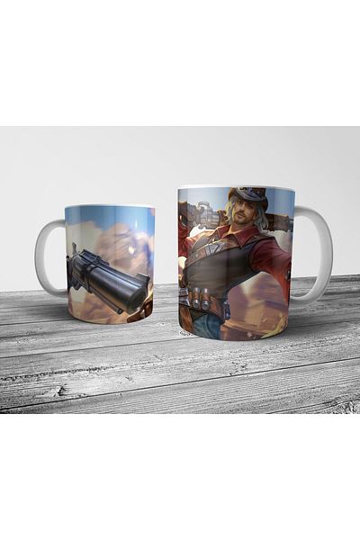 Pixxa Mobile Legends - Clint Mug Cup Model 1