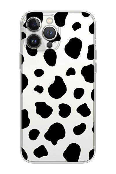shoptocase Iphone 15 Pro Max Uyumlu Dalmaçya Tasarımlı Premium Şeffaf Telefon...