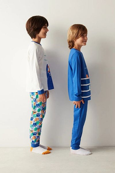Penti Boy's Monster Class Long Sleeve 2-Pack Pajama Set
