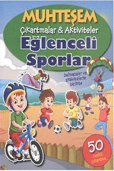 Parıltı Yayınları Gorgeous Stickers Activities Fun Sports