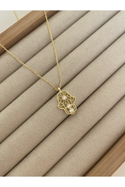 Sade Accessory Beyaz Taşlı Fatma Ana Eli
