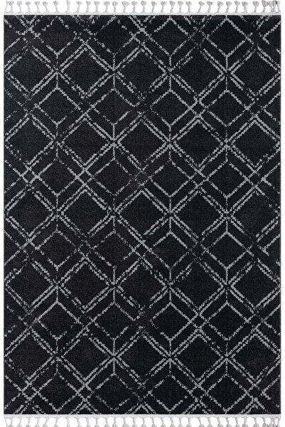 SEYRAN HALI PUFFY 1006-ANTRASİT İSKANDİNAV TARZI YUMUŞAK DOKULU LEKE TUTMAZ HALI