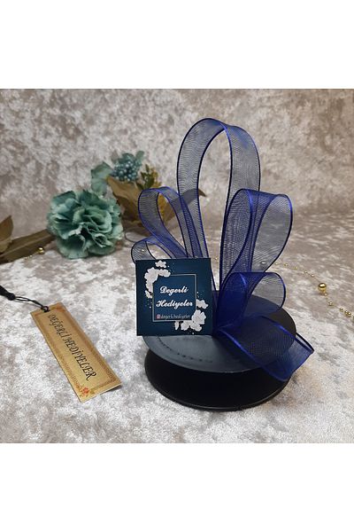 GÜLSEMALİ Κορδέλα Σιφόν Μπλε 2,5 cm 20 m. Κορδέλα τροχού