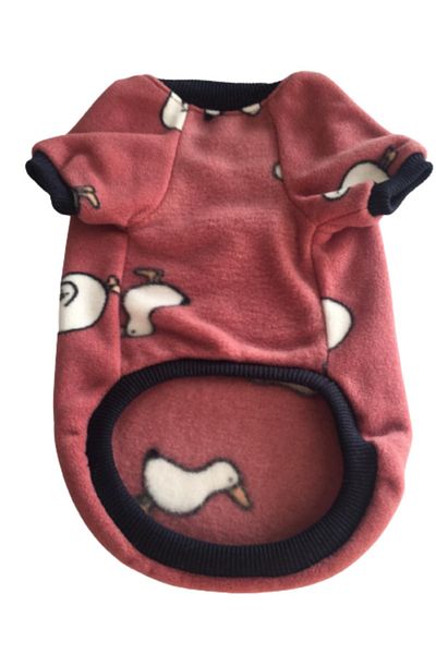 Puggy Cat And Dog Clothes With Fleece