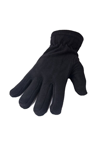 VantaStore Unisex Siyah Termal Kışlık Kaliteli Polar Eldiven Kadın Erkek