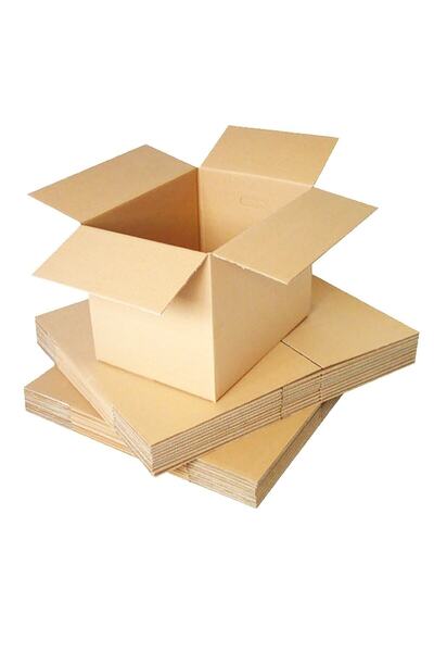 Karteks 60x40x30 5 Adet Çift Oluklu Taşıma Taşınma Kolisi Karton Koli Boş Koli