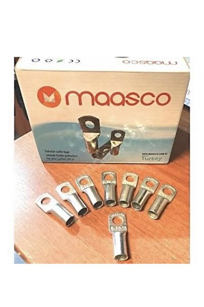 maasco (3 adet) 35 Mm² Skp-Sıkmalı Kablo Pabucu M5 (Elektorlitik Bakır) ST-35...