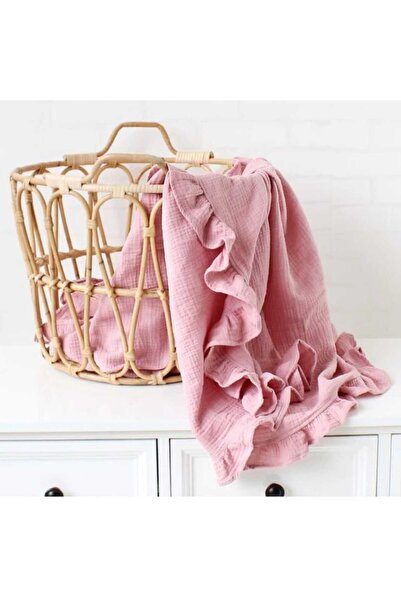 eyma home بطانية أطفال موسلين 4 طبقات من القطن 100%