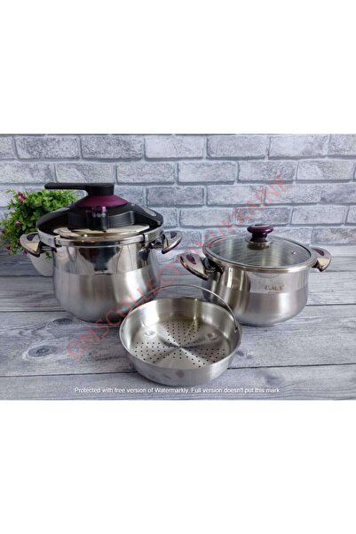OMS 5029 5-7lt Düdüklü Ve Tencere Seti