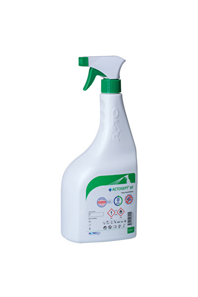 Acto Gmbh Germany Af 1 Litre | Kullanıma Hazır Alkollü Yüzey Dezenfektanı 30 Saniyede Etkili
