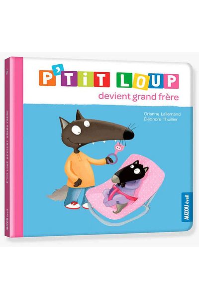 Auzou P'tit Loup - P'tit Loup devient grand frère