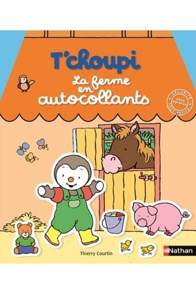 NATHAN La ferme en autocollants