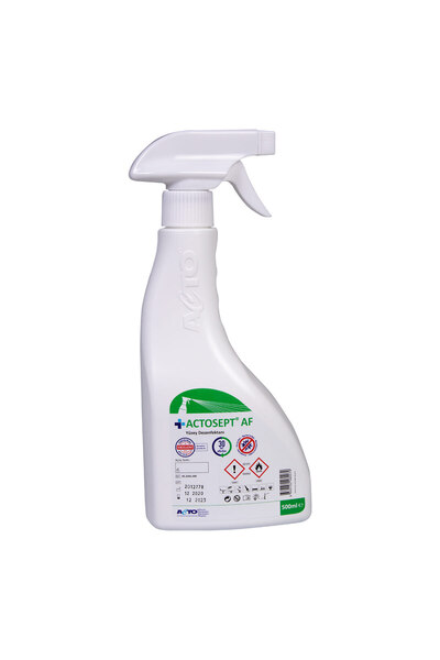 Actosept AF Actosept® Af 500 ml | Kullanıma Hazır Alkollü Yüzey Dezenfektanı 30 Saniyede Etkili