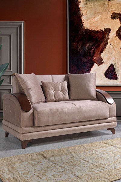 Eymense Asos Çekyatlı Ikili Kanepe Çekyat