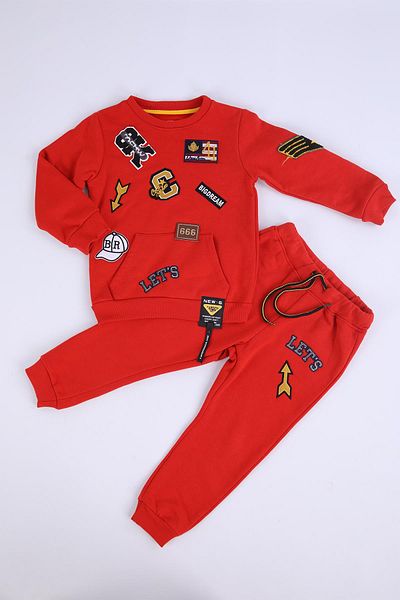 Babyhola Nexactive Girl's Boy's Lower Top 2-Piece Sports Tracksuit Set 50063