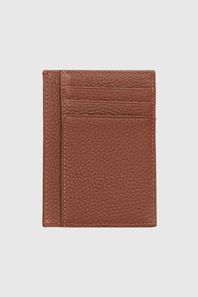 Grande 750 Γνήσιο Δέρμα - Slim Fit Card Holder Flother Tan