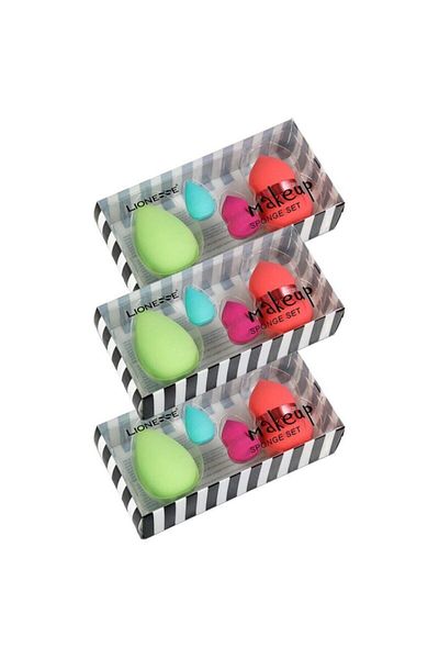 Lionesse Tarko Foundation Sponge Set X3