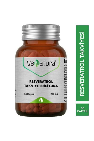 VeNatura Resveratrol 30 Capsules - Food Supplement