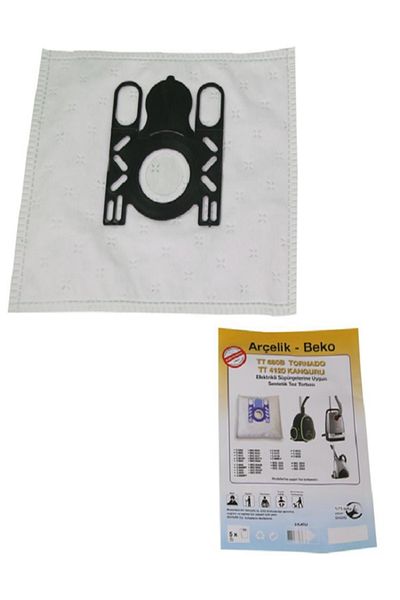 lisa Arçelik Orbital 6800 Kangaroo 4120 - Compatible Dust Bag (15 Pieces)