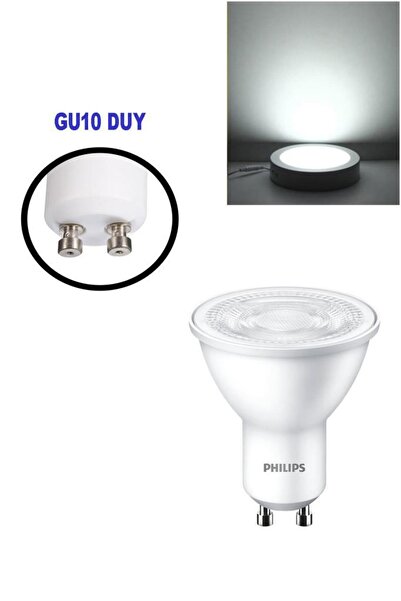 Philips Essential 4,7W (50W) Led Spot Ampul Beyaz 6500K - GU10 Duy