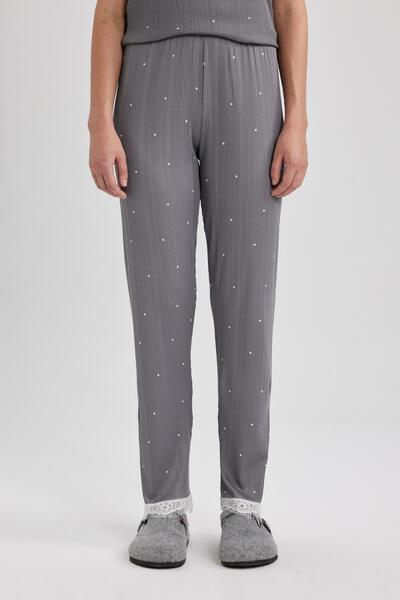 DeFacto Fall in Love Regular Fit Pajama Bottoms