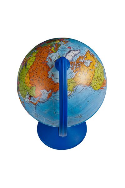 LRS STORE Unilluminated Political World Globe 30 Cm Diameter Largest Size Earth Globe Educational Map