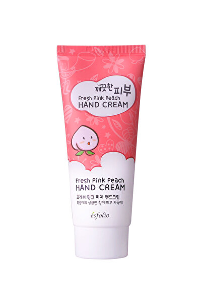 Esfolio Şeftali Özü İçeren Nemlendirici El Kremi Esfolio Peach Hand Cream 100 ml