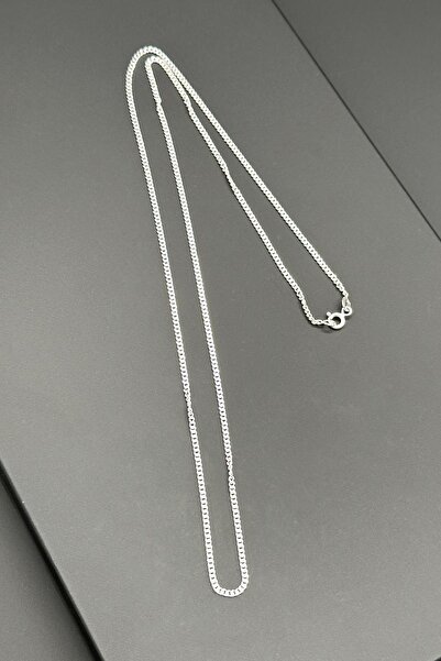 FRNCH 925 Ayar Gümüş İtalyan Model Gümüş Renk Erkek Kolye FRJ30672-772-A