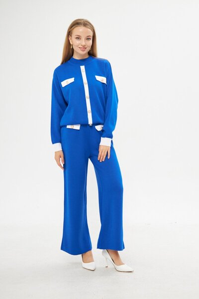 Minharir Διπλό κοστούμι με χρυσό κουμπί