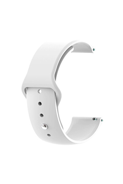 Microsonic Huawei Watch GT4 46mm Kordon Silicone Sport Band Beyaz