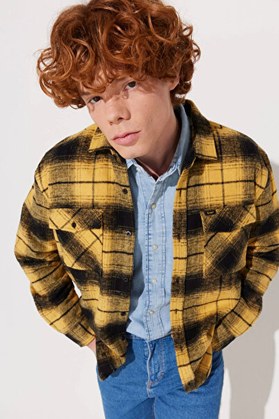 Lee Kareli Loose Fit Şardonlu Gömlek Erkek GÖMLEK L232162210