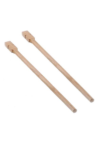 Petdoys Natural Wooden Perch 40 cm 2 Pieces