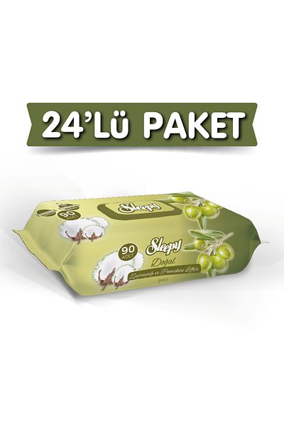 Sleepy Olive Oil Wet Towel 12X90