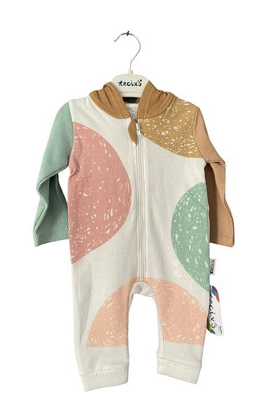 Necix's BENEK Patterned Hooded Jumpsuit