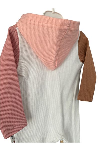 Necix's BENEK Patterned Hooded Jumpsuit