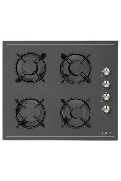 Luno Ankastre Lco5335b01 4 Gözlü Siyah 60 Cm Doğalgazlı Ankastre Ocak