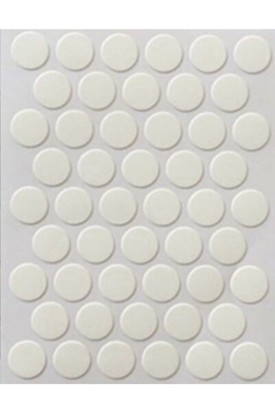 Seçkin Mobilya Pacıfıc Parlak Beyaz Tapa Yapışkanlı Vida Tapası
