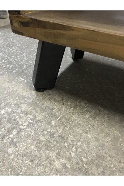 EVMİXX Metal Masa Ayakları,bank,bench,orta Sehpa,doğal Kütük Masa Ayakları 4 ...