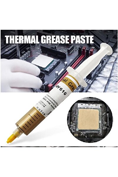 Derwell 30 gr Altın Alaşımlı Heatsink Termal Macun Yüksek Perforsmanlı Gres M...
