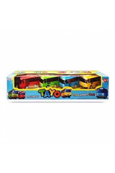 Can Ali Toys Scntoys Oyuncak Tayo Otobüsleri 4lü Tayo Otobüs Seti Tayo Gani Rogi Lani Oyuncak Otobüs Tayobüs