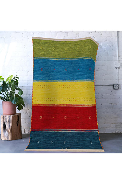 Rugs Modern Halı Мира Многоцветен шарен модерен декоративен килим с разделени...