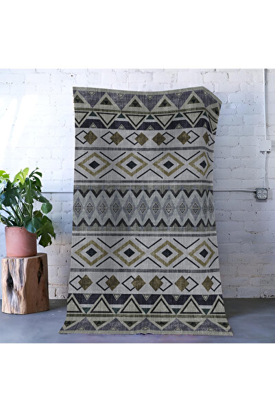 Rugs Modern Halı Mira Gray Themed Geometric Shape Patterned Modern Decorative...