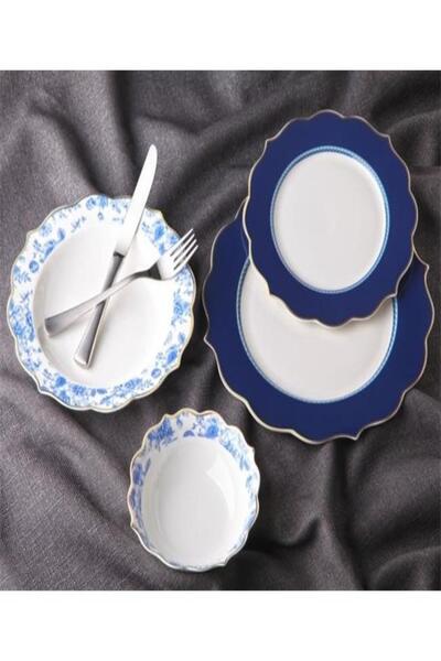 GPTURKGRUP GÖNÜL 24 PARÇA BONE CHINA PORSELEN YEMEK TAKIMI G3