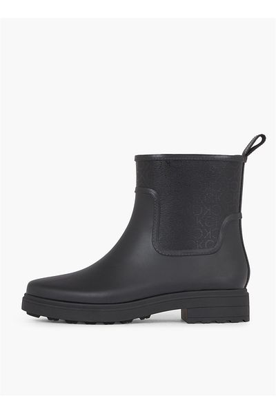 Calvin Klein Dámské zimní voděodolné elastické protiskluzové podrážky černé boty a botičky HW0HW01695-BEH