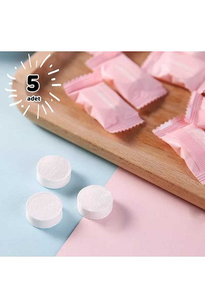 ThreeMB Toys 5 Disposable Compressed Wet Wipes